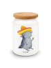 Mr. & Mrs. Panda tee behälter Axolotl Tequila ohne Spruch in Weiß