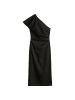 Marc O'Polo One Shoulder Dress shaped in Schwarz