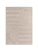 KADIMA DESIGN Teppich Outdoor Waschbar Boho VENTOUX Strapazierfähig OEKO-TEX Balkon in Beige