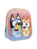 COFI 1453 Bluey Kinderrucksack – 3D Motiv Rucksack für Jungen & Mädchen in Mehrfarbig