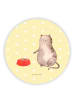 Mr. & Mrs. Panda magnet Katze Fressen ohne Spruch in Gelb Pastell