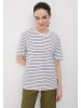 Finn Flare T-Shirt Streifen in white