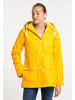ICEBOUND Damen Regenjacke Mit Faux-Fur Innenfutter in Sonnengelb