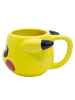 Pokemon Pokemon 3D Tasse Pikachu Kaffeetasse Becher Kaffeebecher 480 ml in gelb