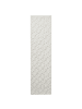 Beliani Läufer GANNETT in Weiß - (W) 80 x (L) 300 cm