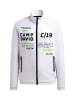 CAMP DAVID  Sweatjacke 'Game.Set.Match' in weiß
