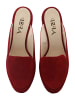 IZIA Leder Slipper in Rot