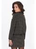 faina Women Jacket in black gold