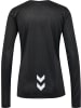 Hummel T-Shirt "Hmlrun Jersey L/S Woman" in Schwarz