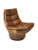 Signature Sessel ACHILLE in Braun - (W) 86  x (H) 96  x (L) 87  cm