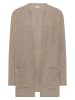 Cecil 'Offener Struktur-Cardigan' Braun