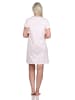 NORMANN Nachthemd halbarm Bigshirt Feder und Pfeil - 74879 in rosa