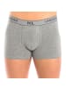 Kisses and Love 2er-Set: Boxershorts in Gray