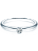 Trilani Ring Sterling Silber Zirkonia in silber
