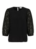 Kaffe Langarm-Bluse KAemilia Regular fit in Black Deep