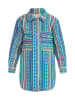 IZIA Mädchen Hemdjacke in Mehrfarbig Blau