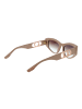 Trussardi Sonnenbrille Quadratisch Beige