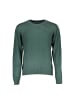 GianMarco Venturi Grün Baumwolle Herren Pullover