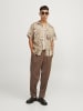 Jack & Jones Hawaii-Hemd in Coffee Quartz