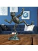 relaxdays 4 x Gartenfigur Frosch in Grün - Größe L