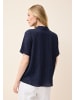 Cecil 'Blusenshirt mit Struktur' Marineblau