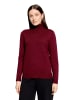 Betty Barclay Rollkragenpullover langarm in Maroon Banner