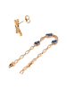 faina Women Jewelry Set in rose gold navy
