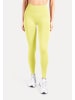 SMILODOX Leggings Trixy Scrunch in Gelb