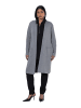 Ulla Popken Jacke in mittel grau melange