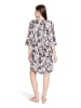 CARTOON Sommerkleid mit Muster in Weiß/Braun