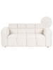 Beliani 2-Sitzer Sofa UTANA in Weiß - (W) 175 x (H) 75 x (L) 88 cm