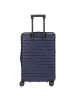 BRIC`s BY Ulisse - 4-Rollen-Trolley 65 cm erw. (black) in ozean blue