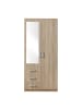 en.casa Kleiderschrank Bodolz in Beige Ohne Farbe (B)80cm (G)73.3cm