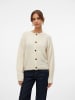 Vero Moda Grob gestrickter Cardigan mit Knopfleiste in Birch