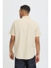 BLEND Kurzarmhemd BHAurel in Beige