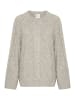 My Essential Wardrobe Strickpullover VeraMW Box fit in Light Grey Glitter