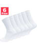 RESLAD Socken Tennissocken in weiß