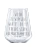 Mr. & Mrs. Panda Weinglas Spruch Rotwein Glas Freude mit Spruch in Transparent