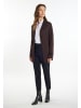 usha BLACK LABEL Damen Strick Cardigan in Dunkelbraun