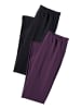 Vivance Active Caprileggings in 1x beere, 1x schwarz