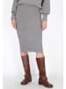 DreiMaster Women Skirt in grey melange