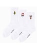 Occulto 3er Pack Weihnachts Tennissocken Claus in Mix1