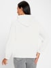 Heine Sweatshirt in ecru-orange-bedruckt