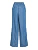 Vila Wide Leg Hose in Medium Blue Denim