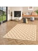 Pergamon In & Outdoor Teppich Flachgewebe Valencia Modern in Beige