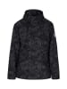 Schmuddelwedda Anorak in Dunkelgrau Schwarz Camouflage