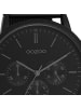 Oozoo Armbanduhr Oozoo Timepieces schwarz extra groß (ca. 50mm)