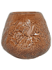 Beliani Blumenvase BETTA in Braun - (W) 21 x (H) 22 x (L) 21 cm