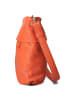 Zwei Mademoiselle M12 - Schultertasche 32 cm (cord-mocca) in papaya