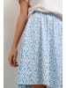 Kaffe Rock KAhazel Regular fit in Blue / Chalk Flower Print
